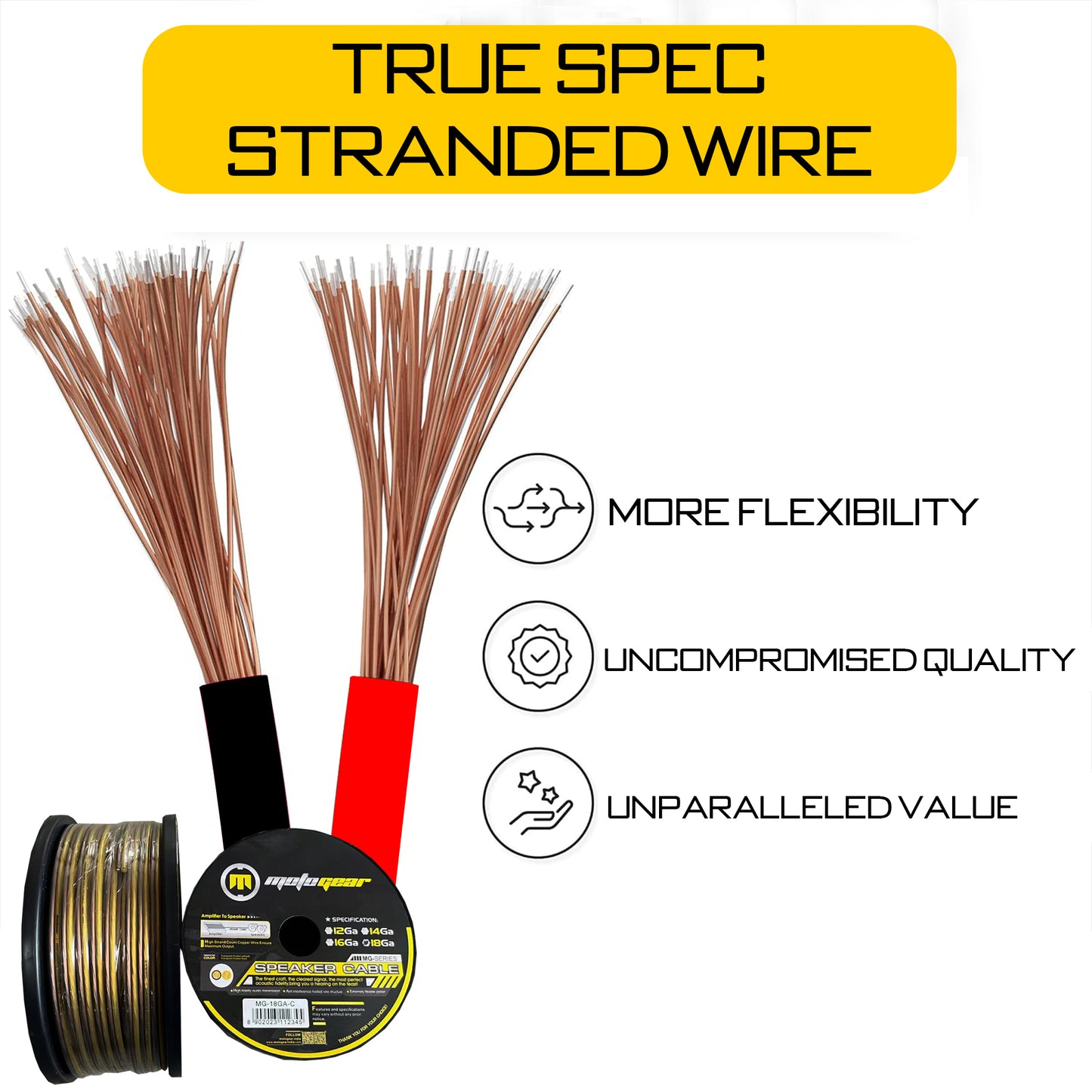 THE SPEAKER CABLE MG-18GA-C