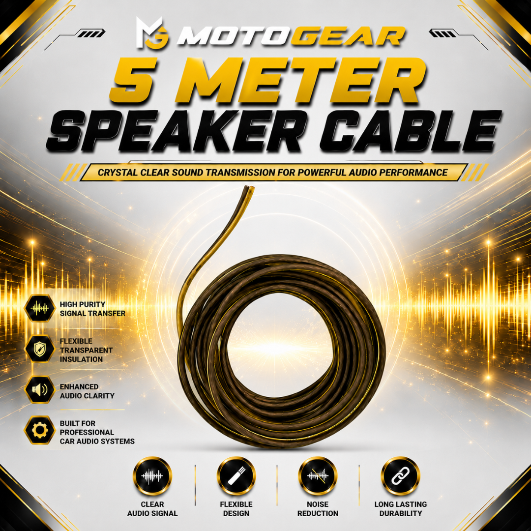 MOTOGEAR 0 Gauge 4600W Power Handling Amplifier Wiring Kit