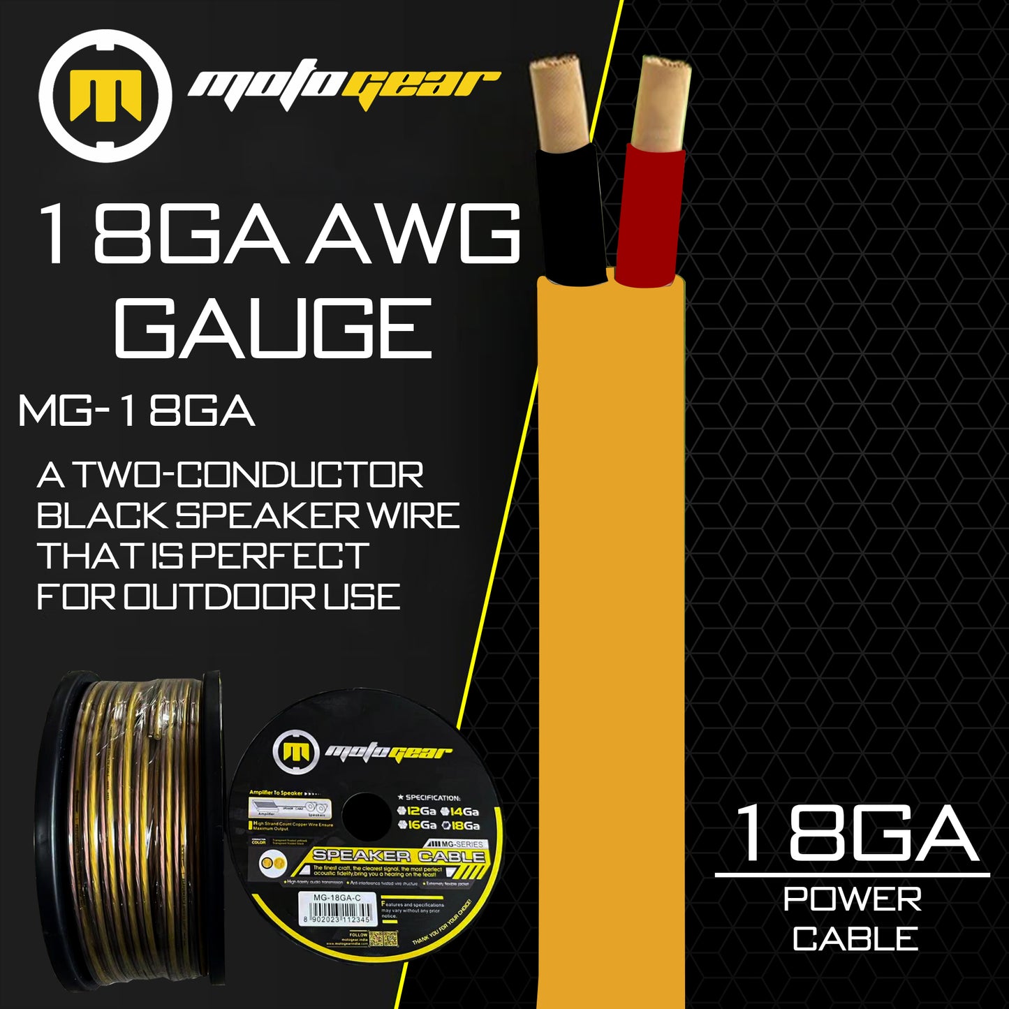 THE SPEAKER CABLE MG-18GA-C