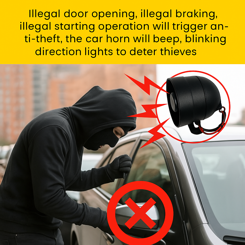 MOTOGEAR 69 FLIP Keyless Entry Car Central Locking System