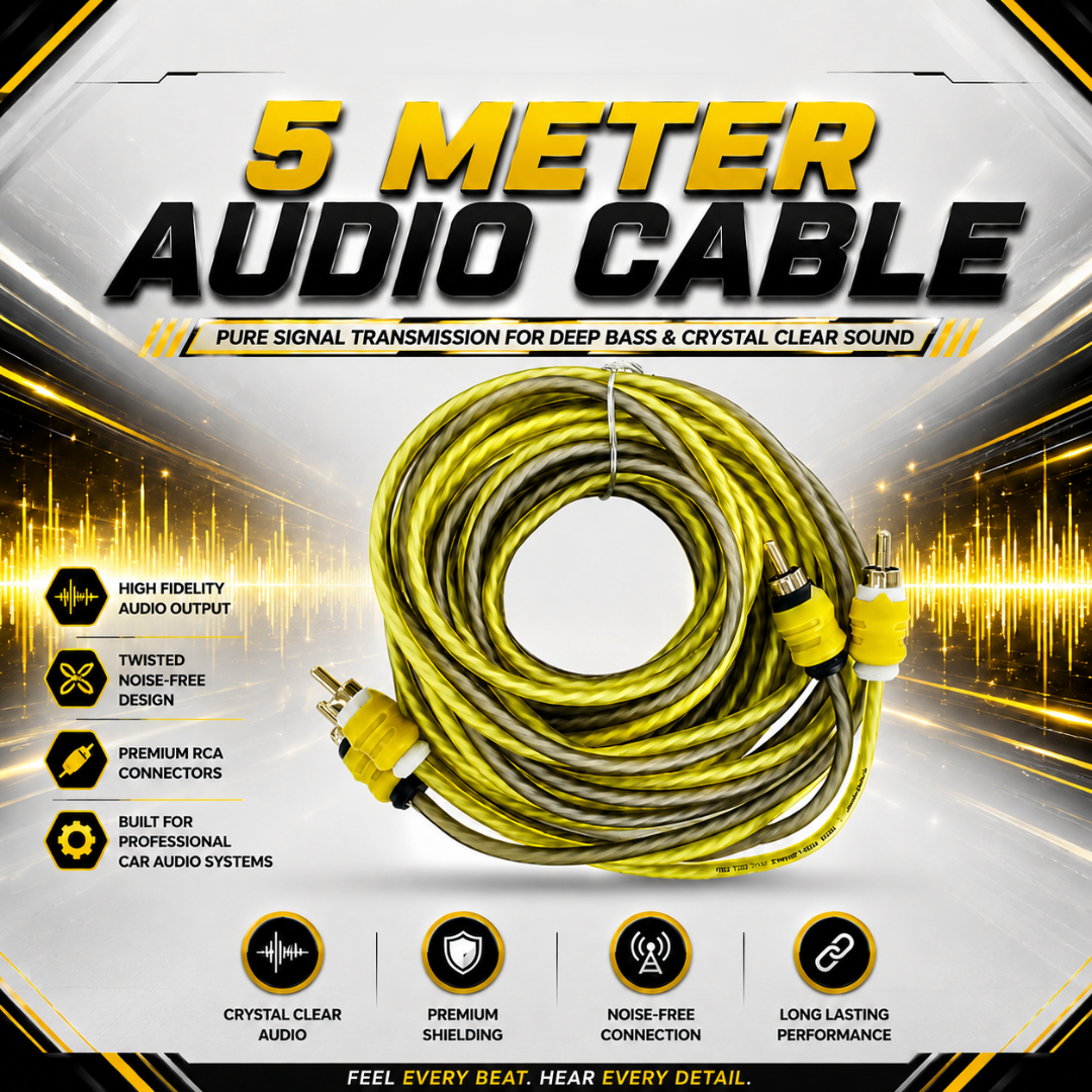MOTOGEAR 0 Gauge 4600W Power Handling Amplifier Wiring Kit