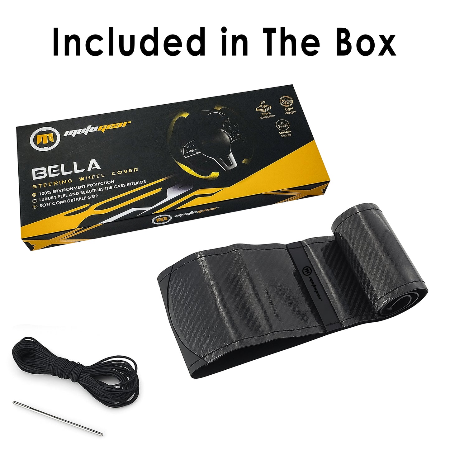 The Carbon Steering Wheel Cover Bella X1