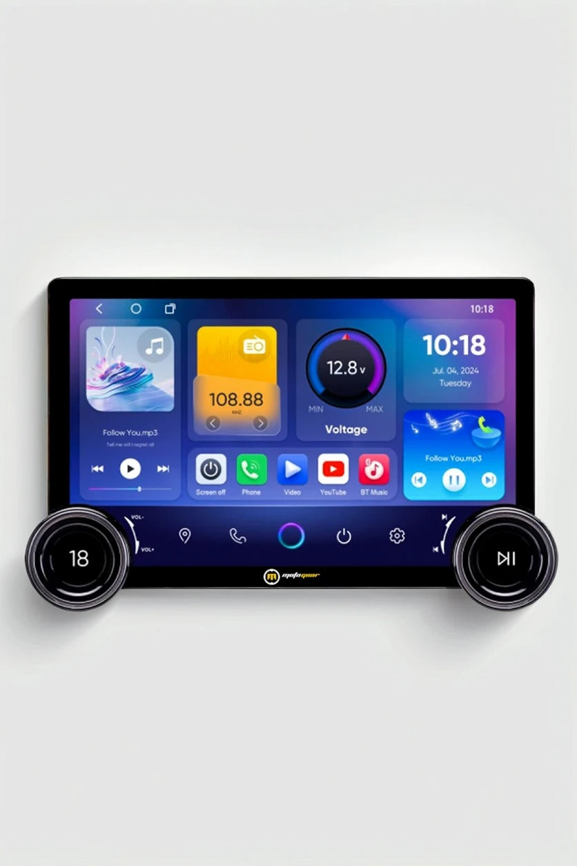 THE DUAL-KNOB DIAMOND SERIES ANDROID PLAYER 10.1 INCH (2GB RAM + 32 GB ROM)