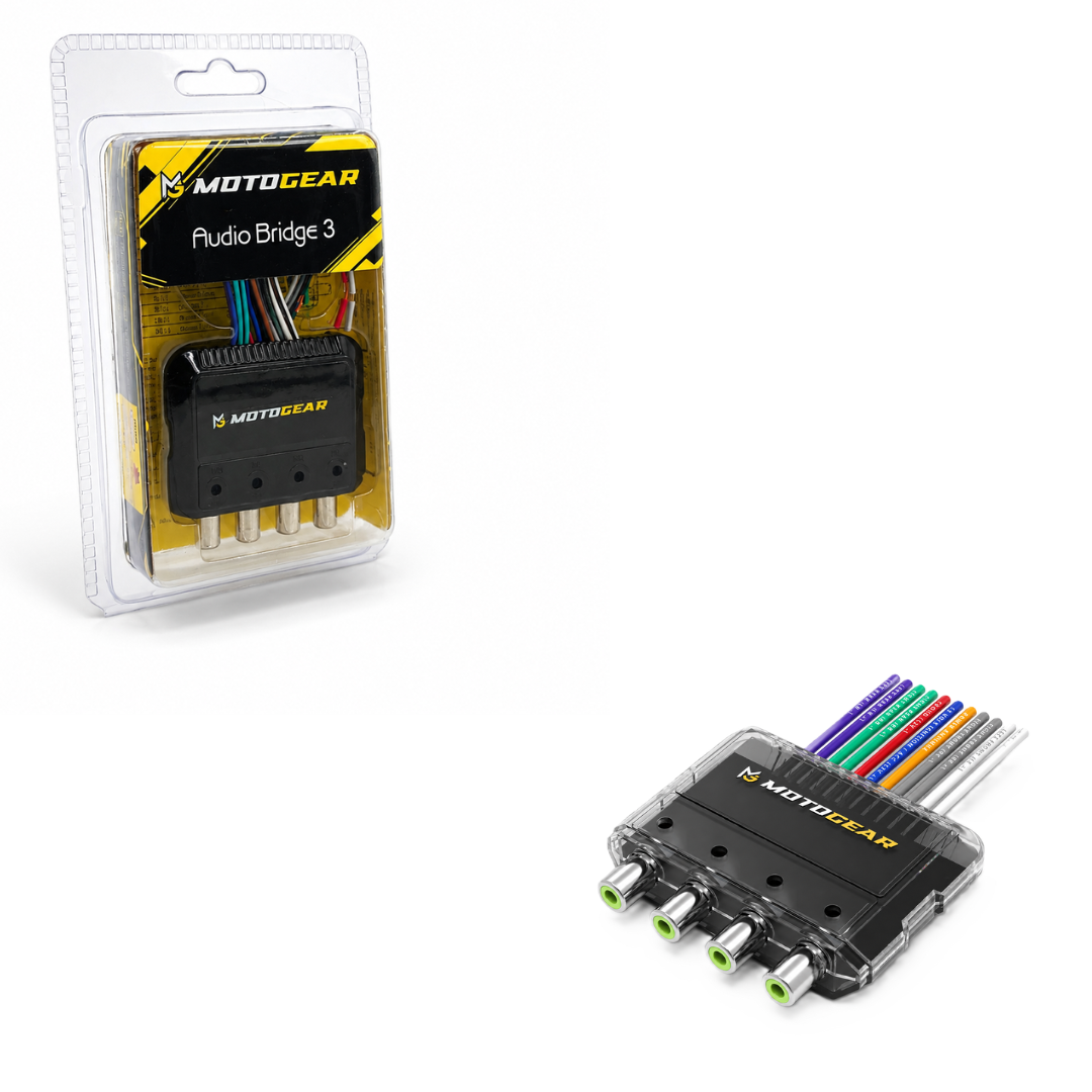 MOTOGEAR Audio Bridge 3 Hi-to-Low Converter (Pack of 1)