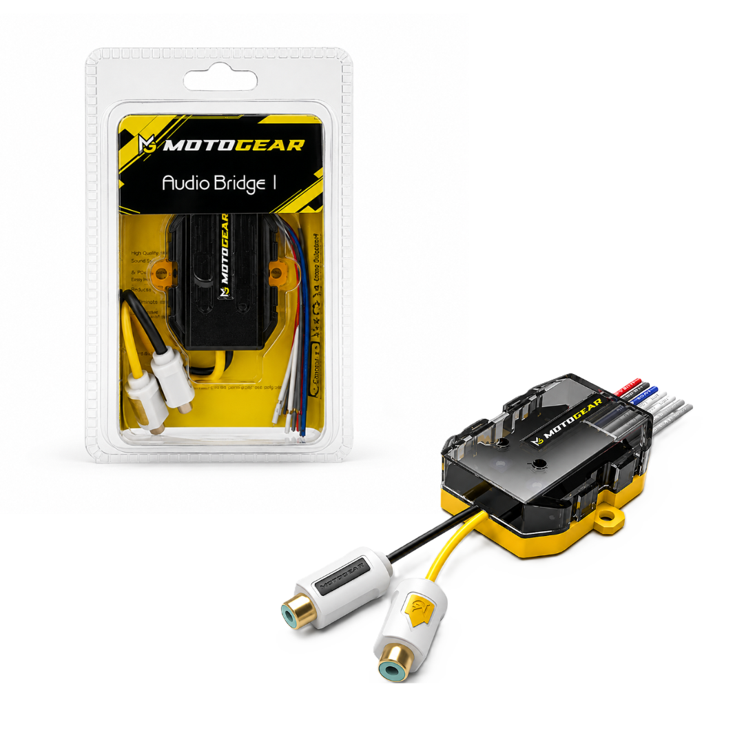 MOTOGEAR Audio Bridge1 2-Channel Hi-to-Low Converter (Pack of 1)