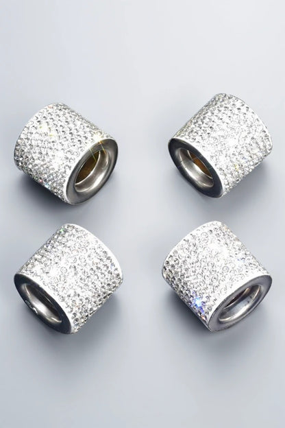 THE CAR DECOR HEADREST COLLAR RINGS (PACK OF 4)