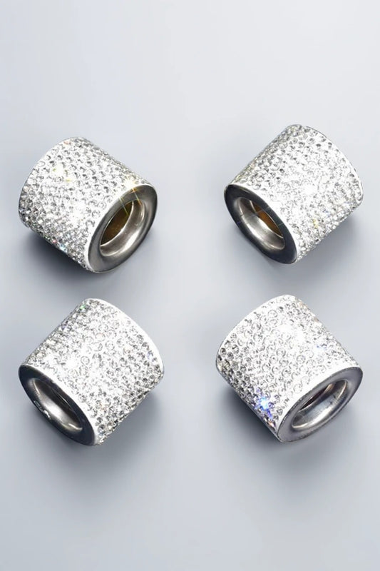 THE CAR DECOR HEADREST COLLAR RINGS (PACK OF 4)