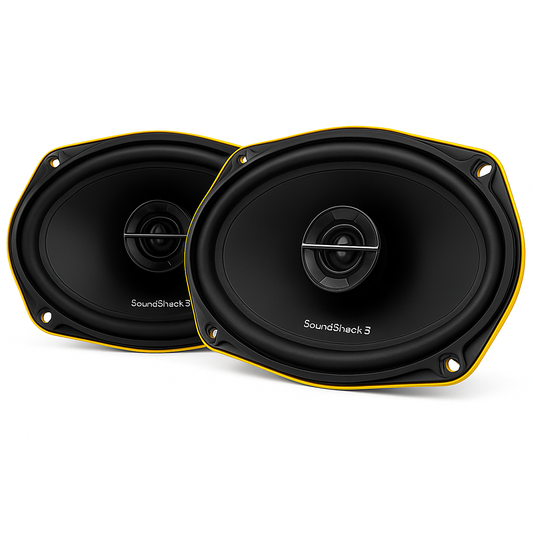 The Sound Shack 3 – 2-Way Coaxial Car Speakers – 300W High Power Car Audio Speaker