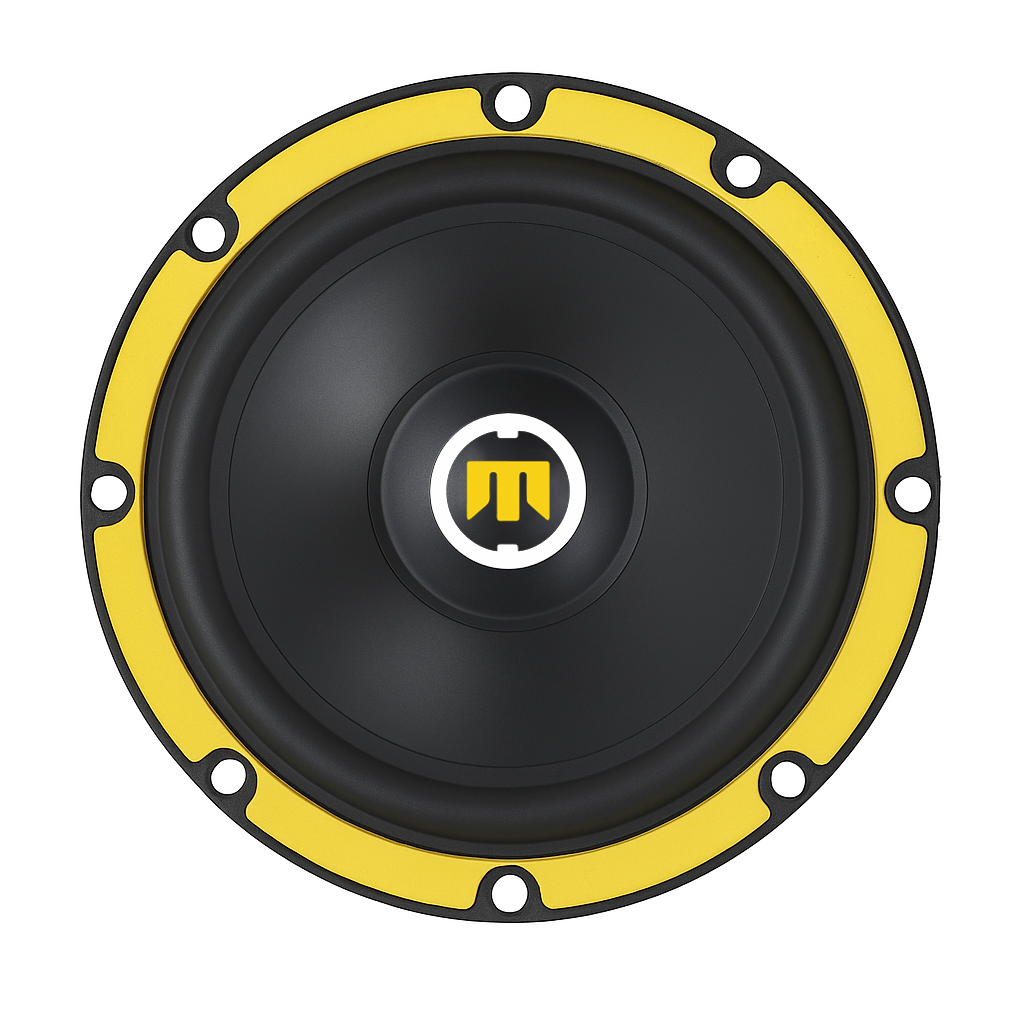 THE 6 INCH COMPONENT SPEAKERS WITH TWITTERS (Pack of 2)