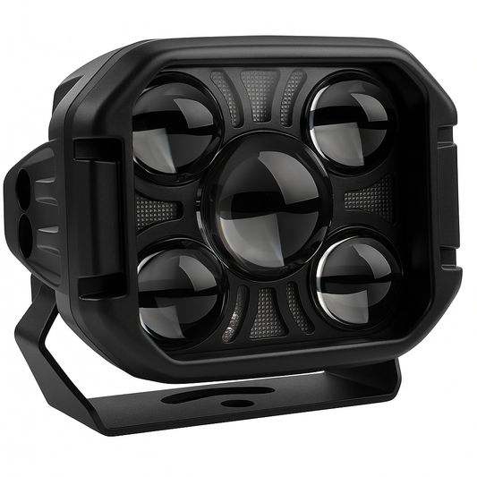 The Night Riders Series LED Auxiliary Light 130W – Car & Bike Driving Fog Light (Set of 2)