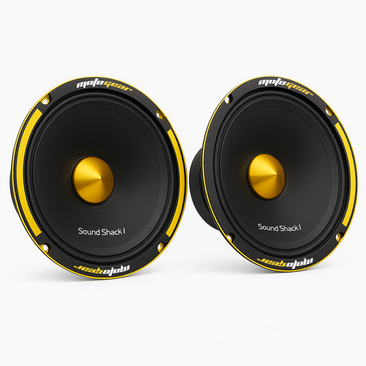 The Sound – Shack 1 6.5 Inch Midrange Car Speaker – 350W High Power Car Audio Speaker