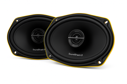 THE MID RANGE 6X9 INCH CAR SPEAKERS SOUND SHACK-3 (PACK OF 2)