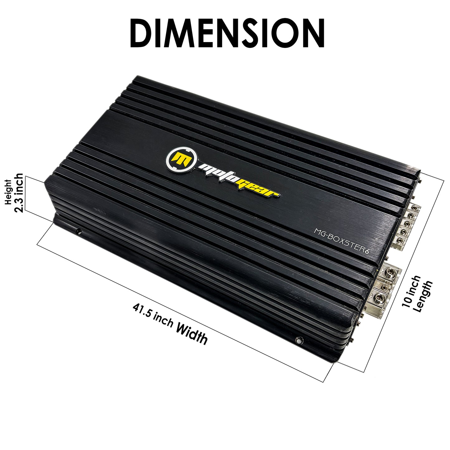 THE 1 CHANNEL AMPLIFIER MG-BOXSTER-6