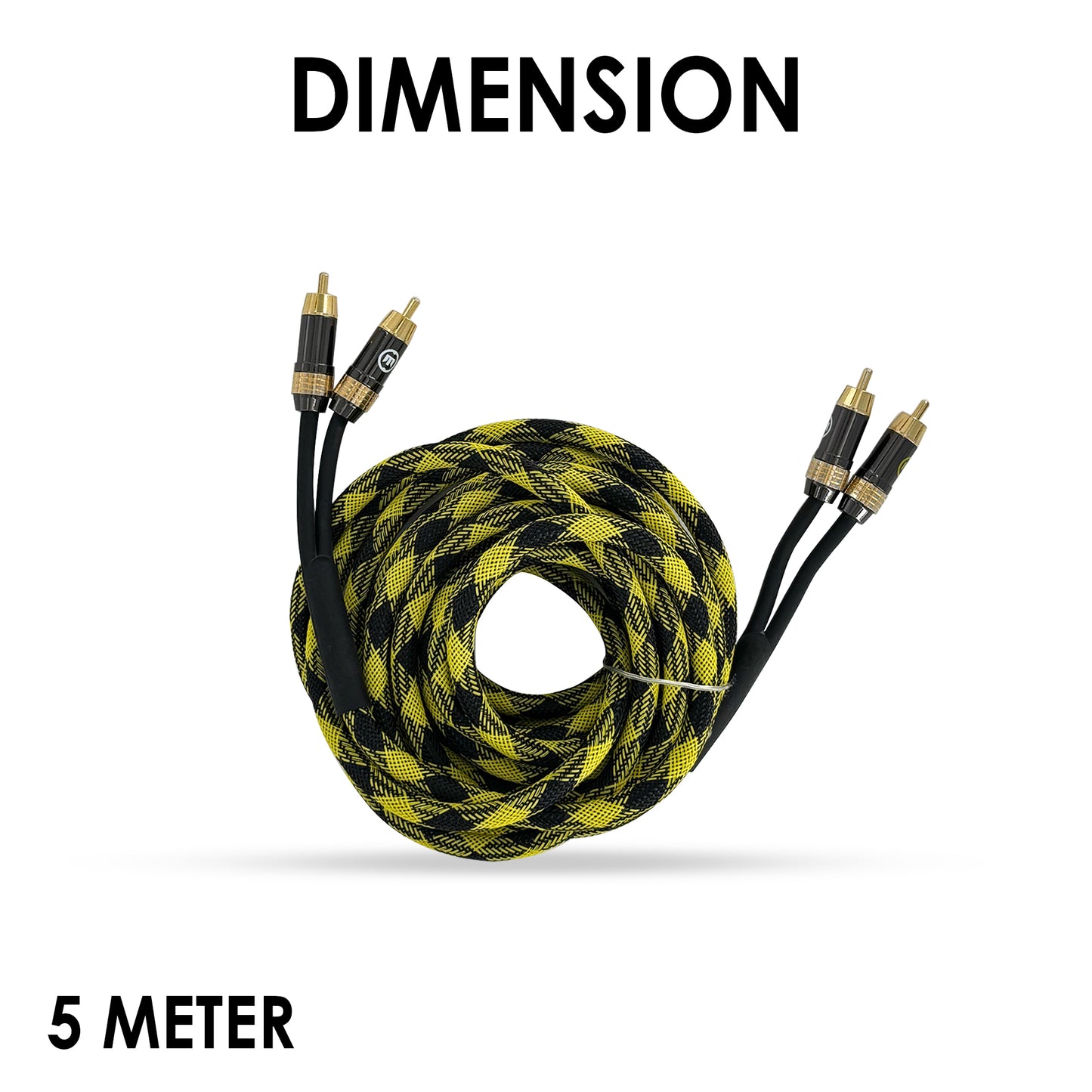 THE LUXEPUNCH SERIES 2 CHANNEL RCA CABLE (5 METRES)