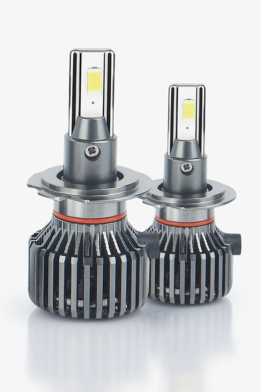 Motogear White 111 Watt H1 LED Headlight Bulb | Waterproof & Dustproof | Universal For Car & Bike (Pack of 2)