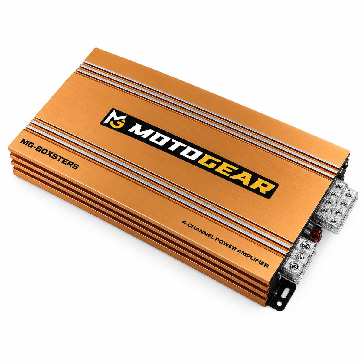 MOTOGEAR Boxster-5 4x90W RMS 4 Channel Class AB Amplifier