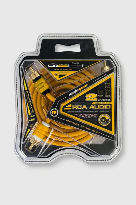 THE KNOCKDOWN SERIES 2 CHANNEL RCA CABLE (5 METRES)