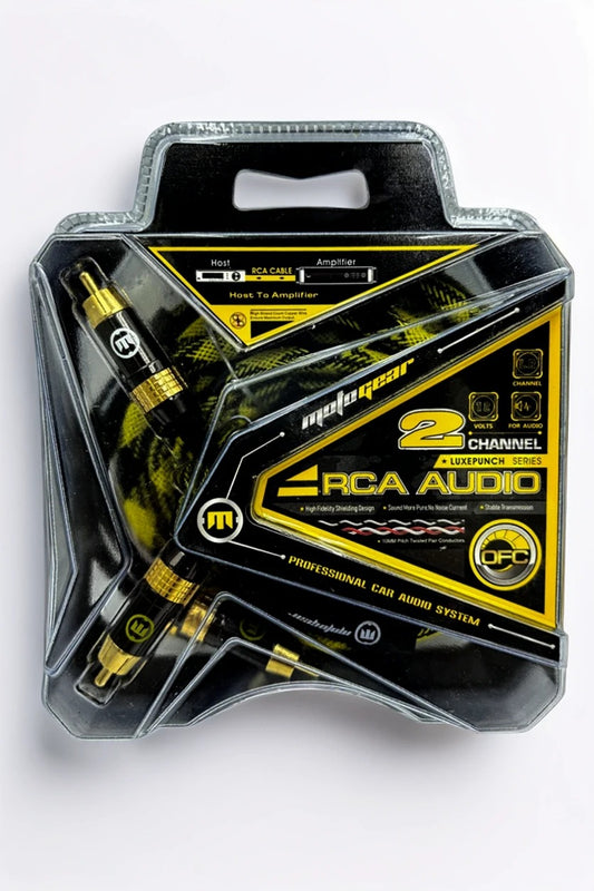 THE LUXEPUNCH SERIES 2 CHANNEL RCA CABLE (5 METRES)