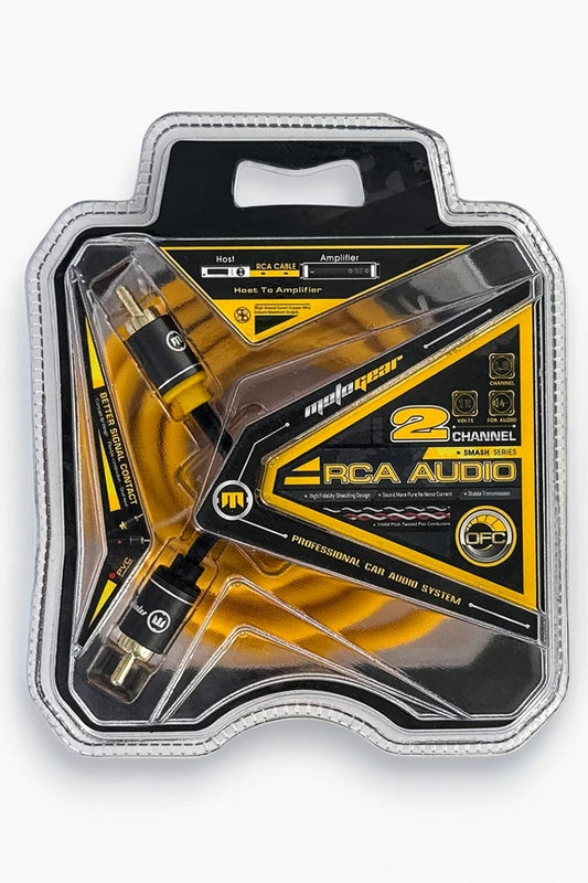 THE SMASH SERIES 2 CHANNEL RCA CABLE (3 METRES)