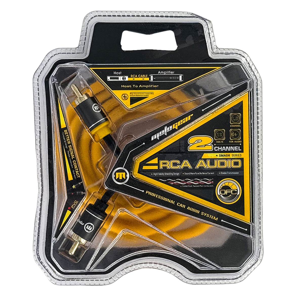 THE SMASH SERIES 2 CHANNEL RCA CABLE (5 METRES)