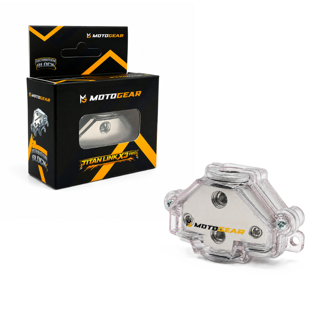 MOTOGEAR Titan Link X3 Pro 4GA Power Distribution Block (Pack of 1)